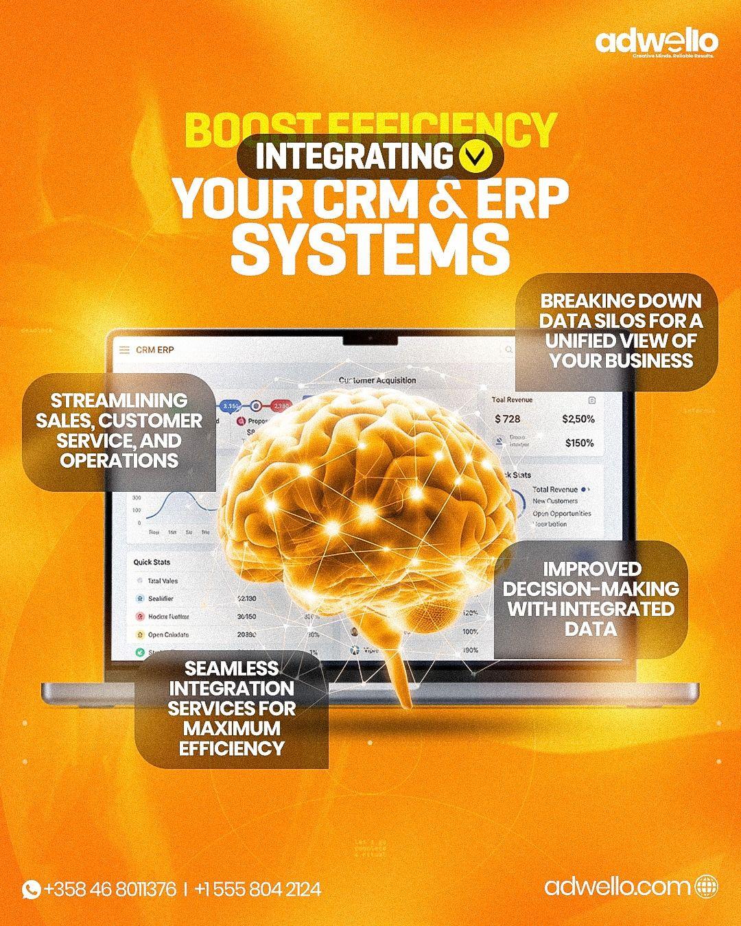 Boost Efficiency with CRM & ERP Integration