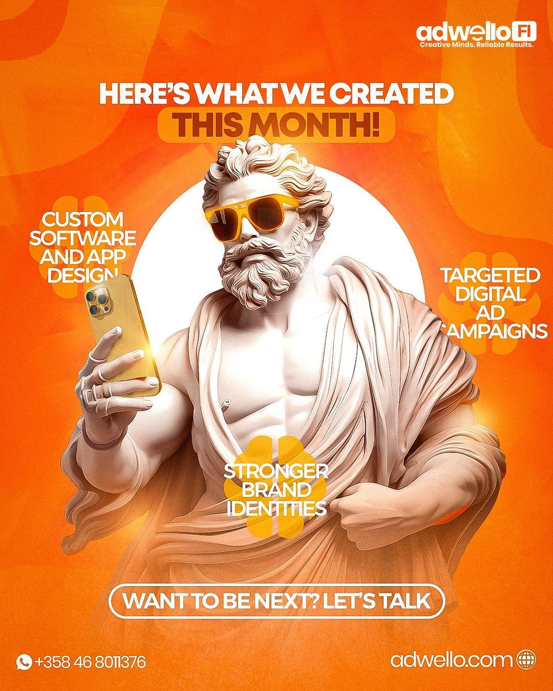 Here’s What We Created This Month at adwello!