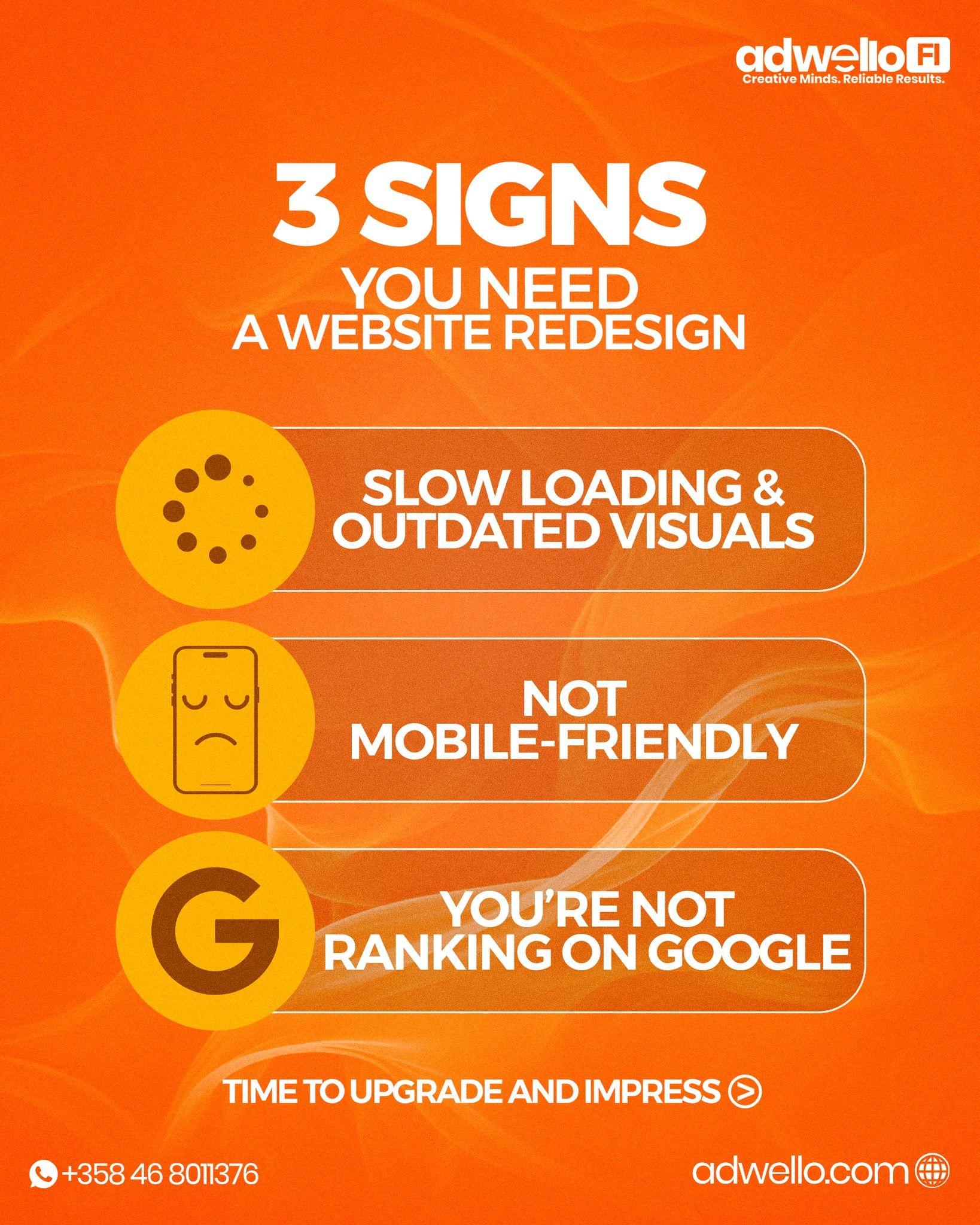 3 Clear Signs It’s Time for a Website Redesign