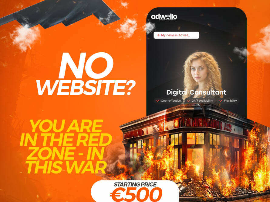  No Website? You’re in the RED ZONE!